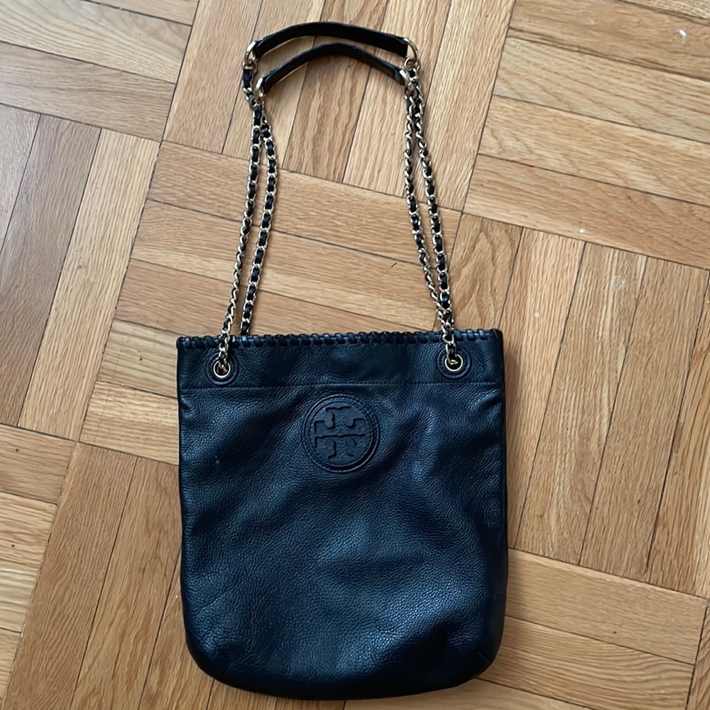 Tory Burch black leather bag